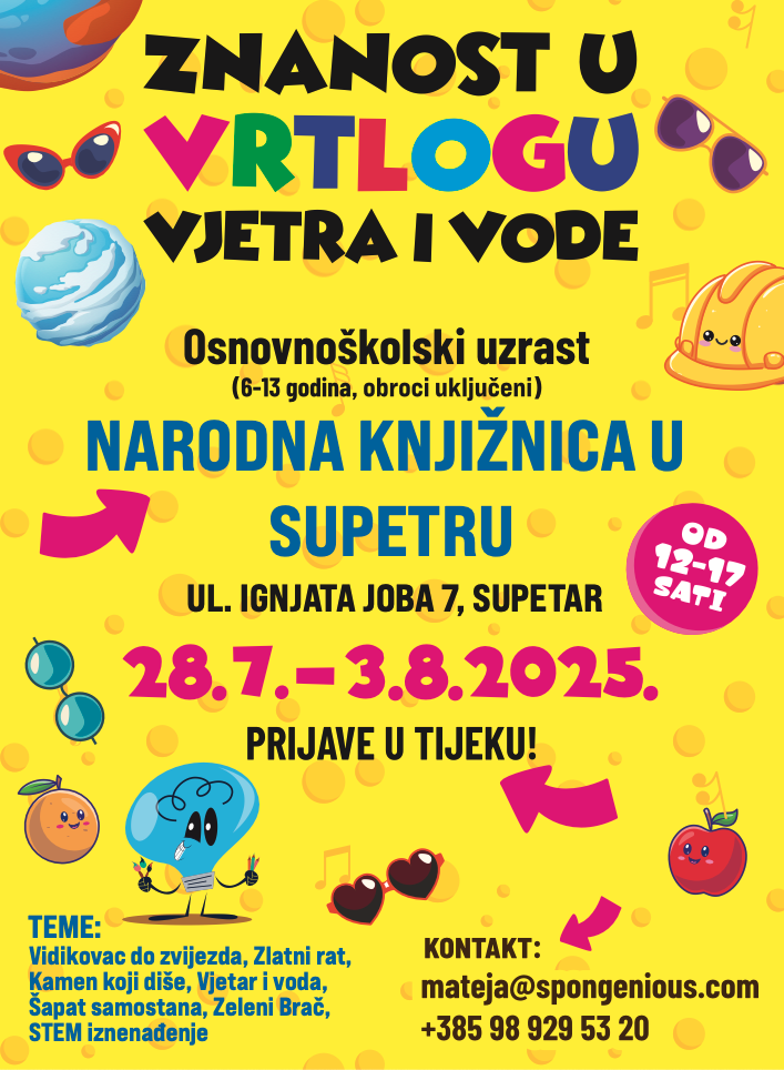 Spongenious radionice na Braču